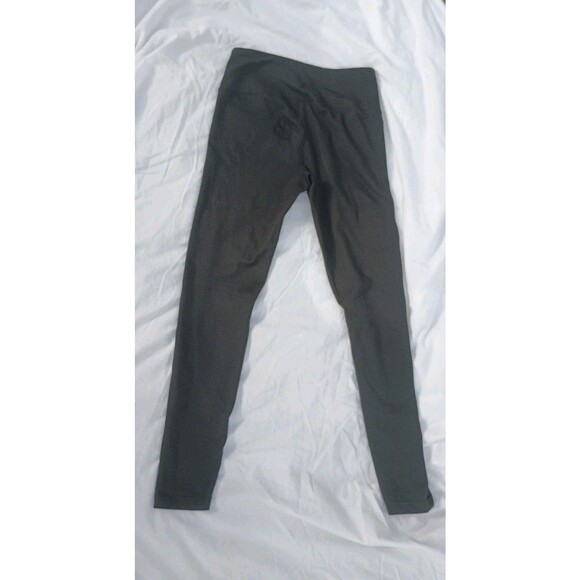 Land's End Black Small Leggings Base Layer Workout Stretch Pull On Pants Leisure - Picture 2 of 5